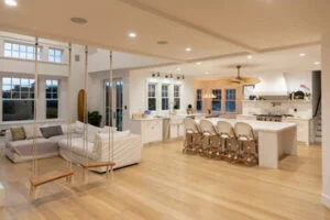 wooden flooring