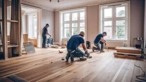 wooden flooring
