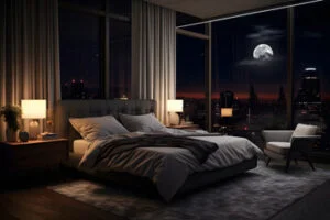 Blackout curtains