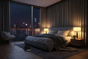 Blackout curtains