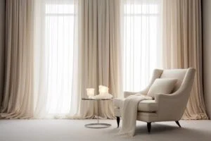 sheer curtains