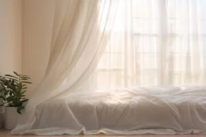 sheer curtains