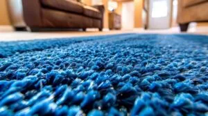blue carpet