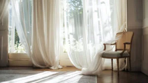 sheer curtains
