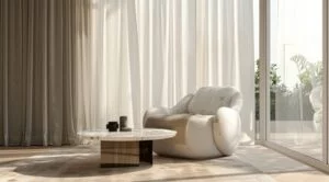 sheer curtains
