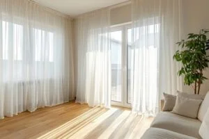 sheer curtains