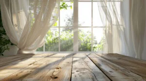 sheer curtains