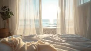 sheer curtains