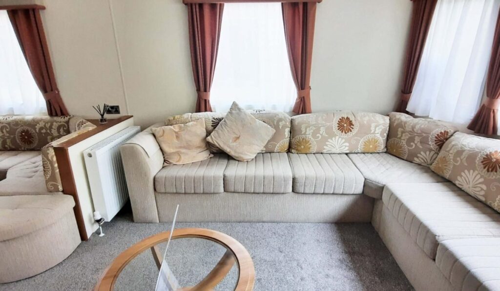 living room curtains in Dubai