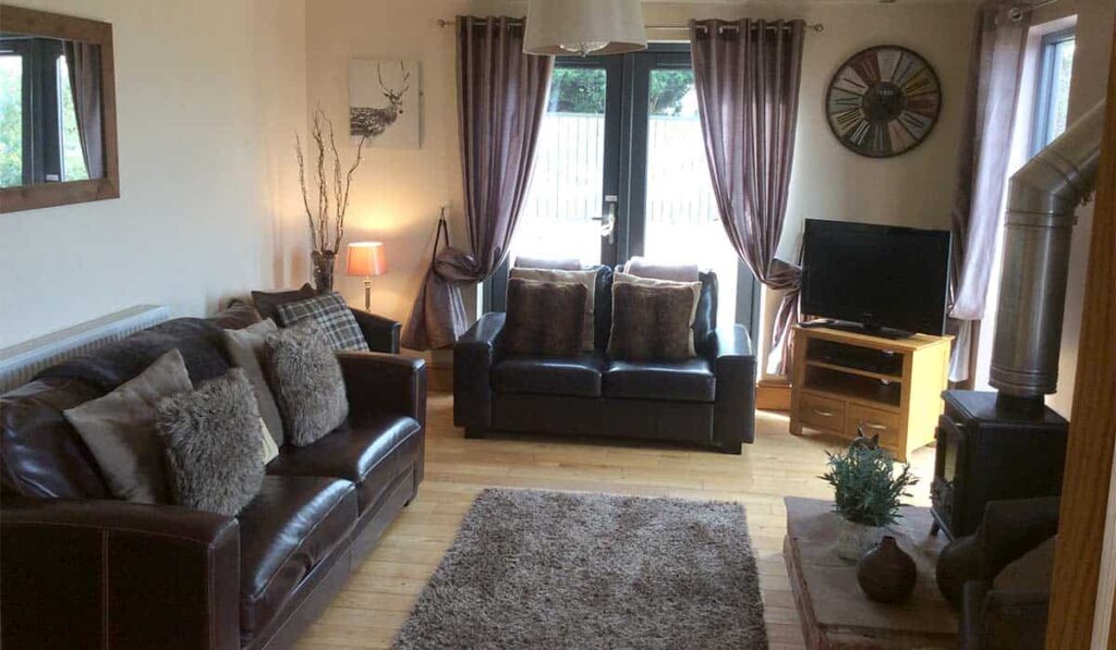 living room curtains in Dubai