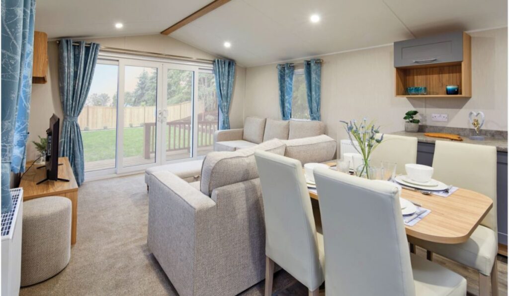 living room curtains in Dubai