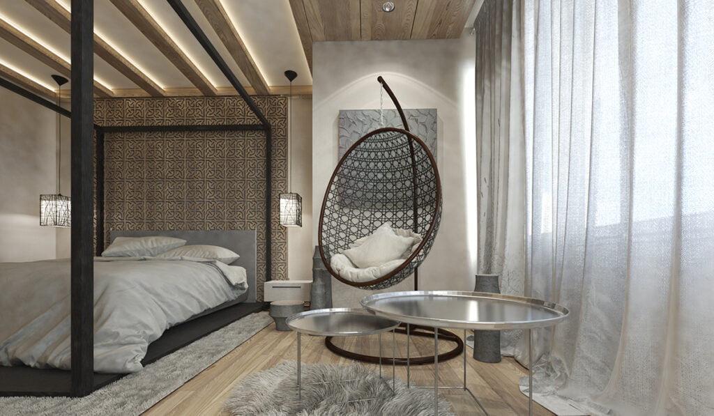 bedroom curtains in Dubai