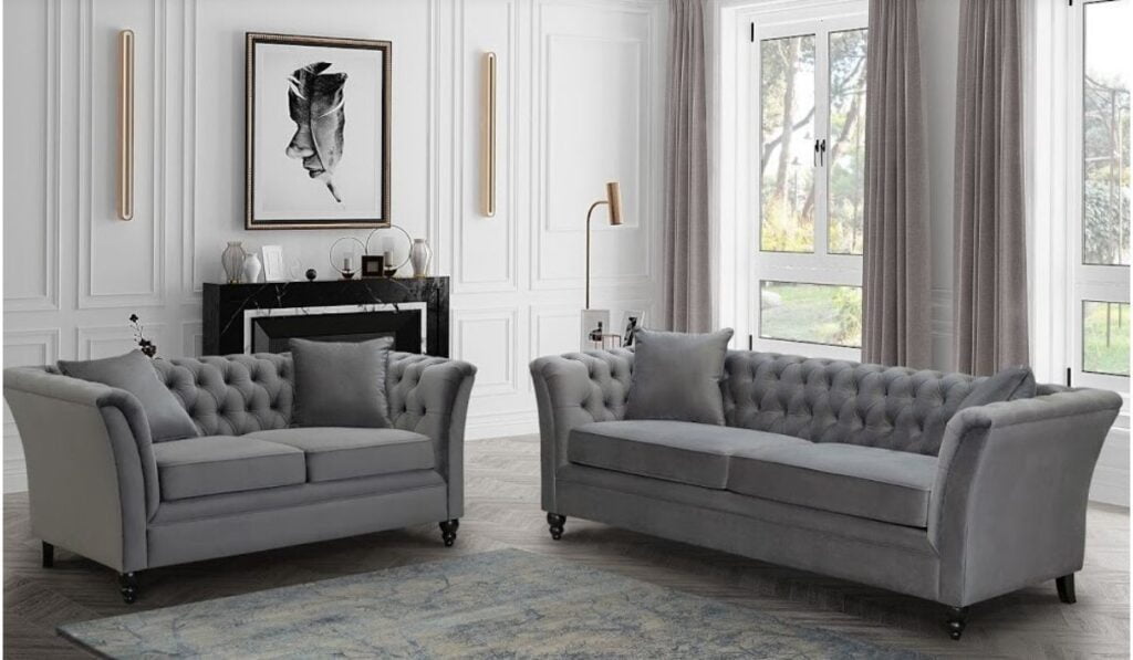 living room curtains in Dubai