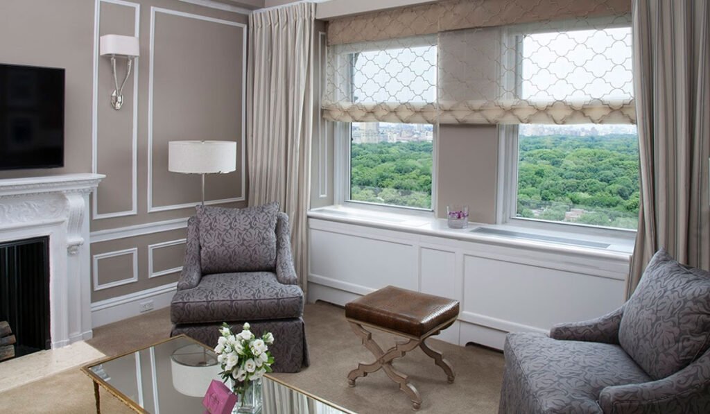 living room curtains in Dubai