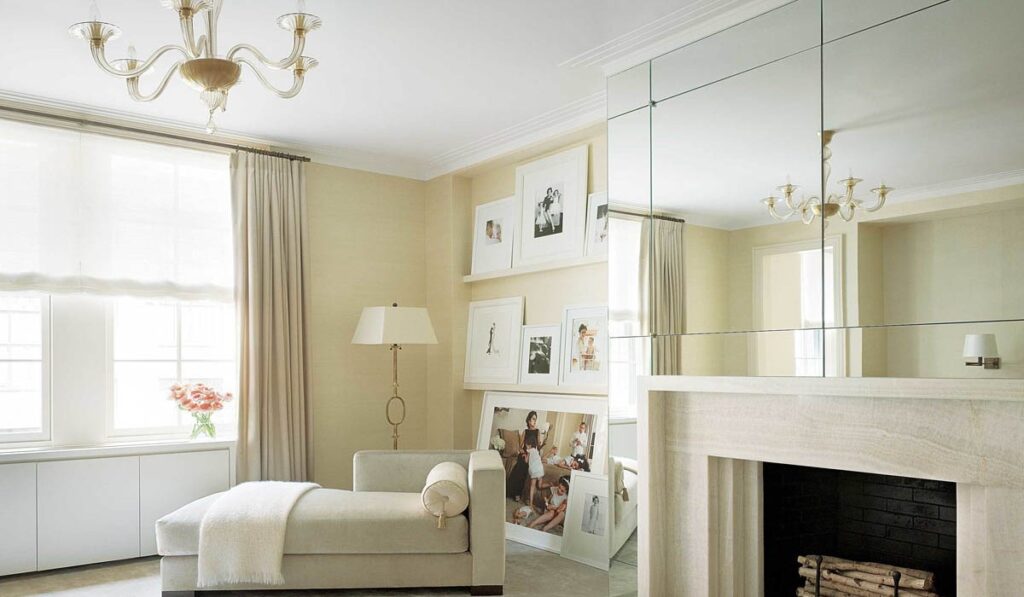 living room curtains in Dubai