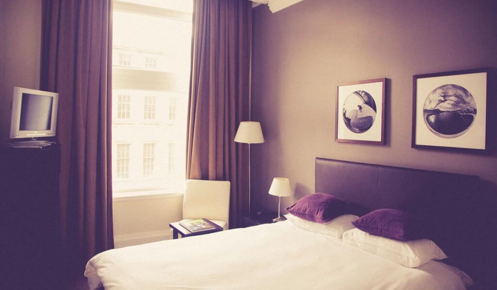 bedroom curtains in Dubai