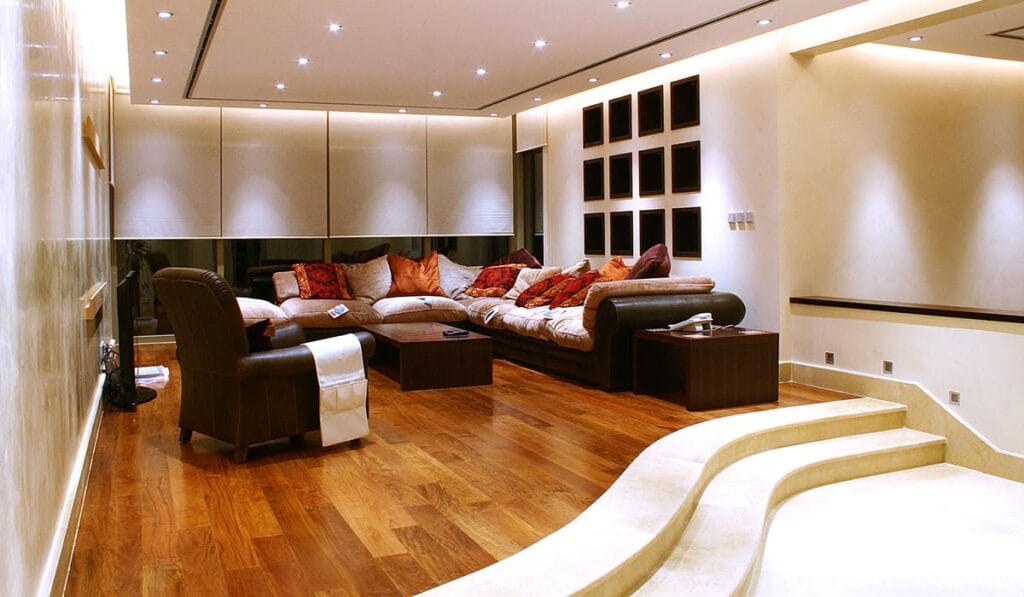 solid wood flooring installation in Dubai