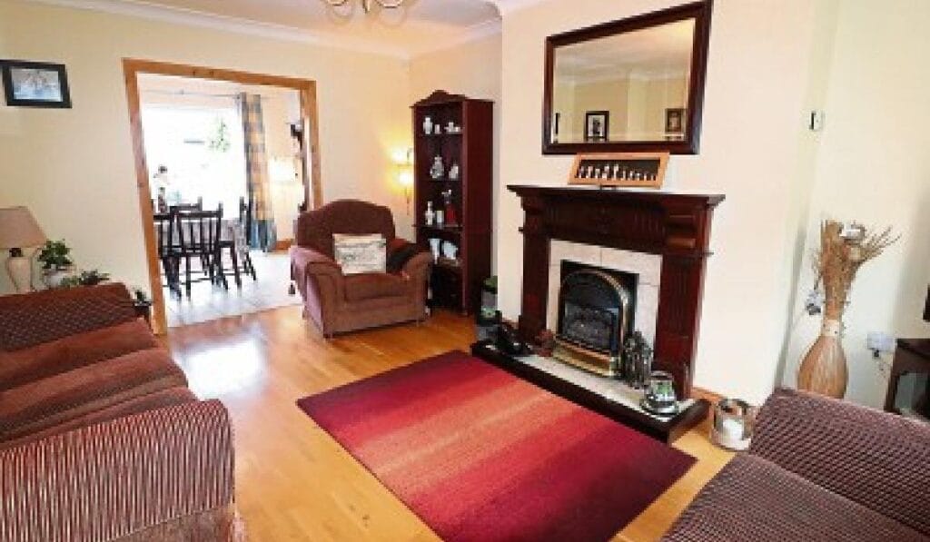 wooden parquet flooring