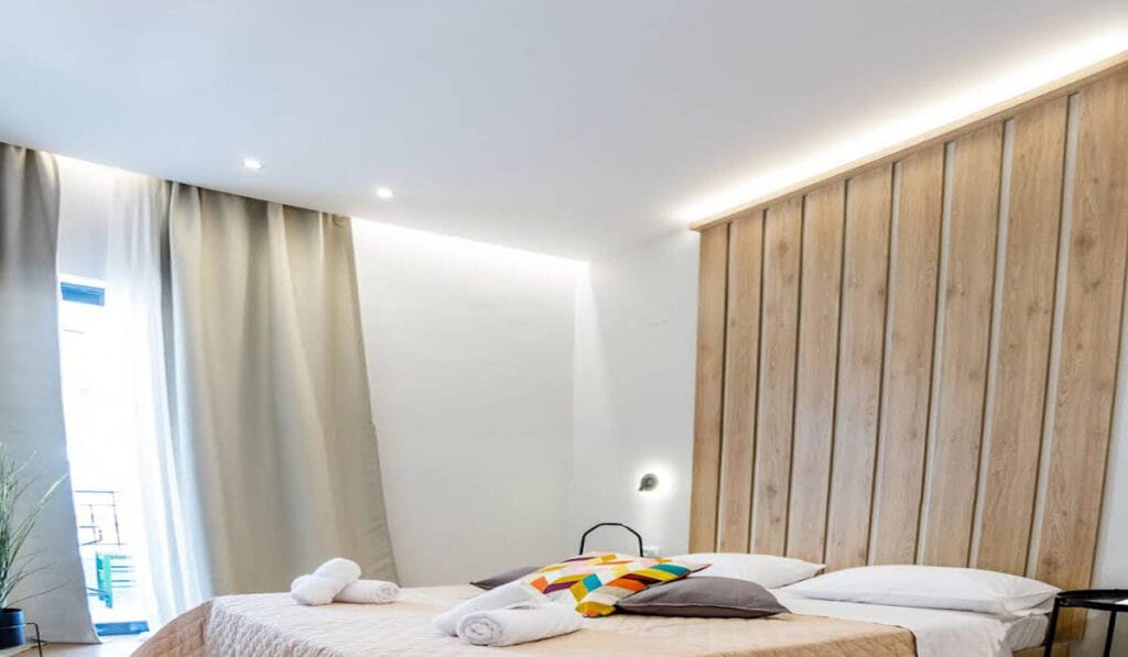 luxury bedroom curtains in Dubai