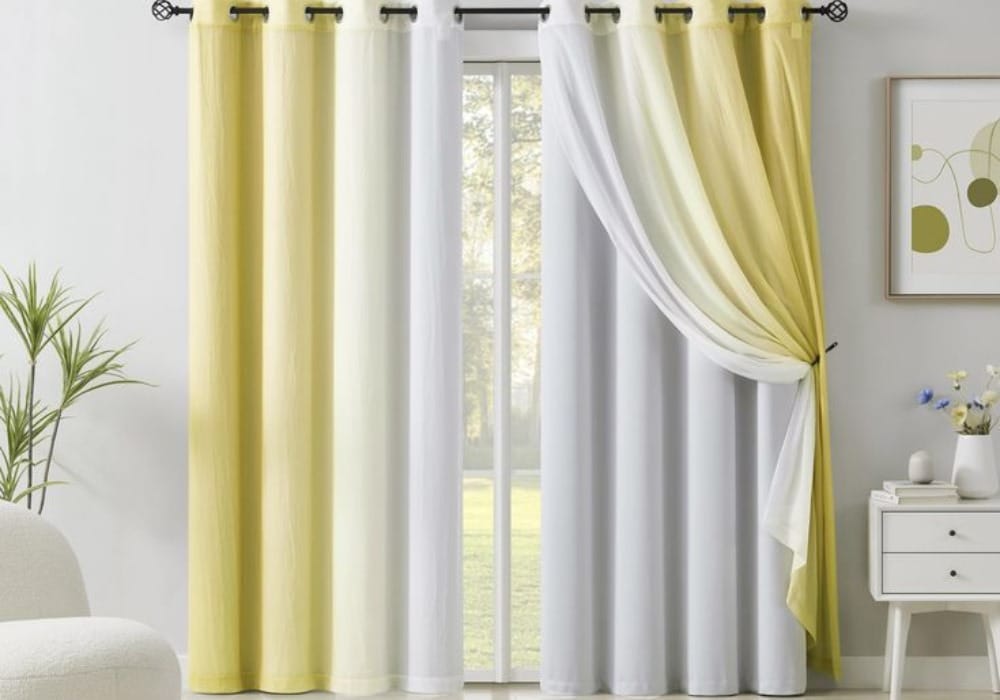 chiffon curtains in Dubai