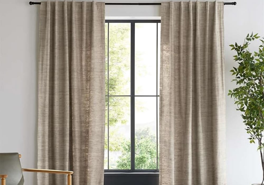 Beige Curtains Dubai