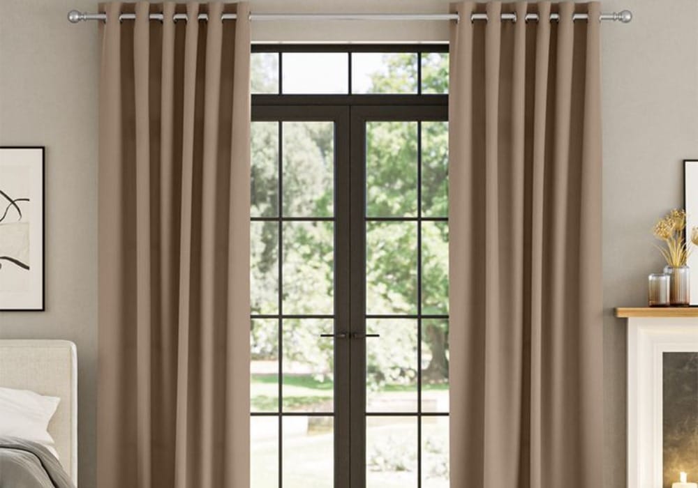 Beige Curtains in Dubai