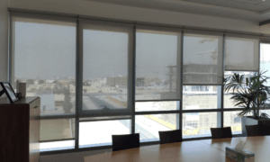 Sunscreen Roller Blinds in Dubai