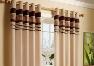 Goblet pleat curtains In Dubai