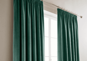 Pencil pleat curtains In Dubai