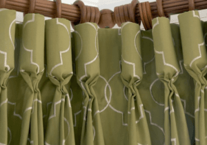 Goblet pleat curtains In Dubai