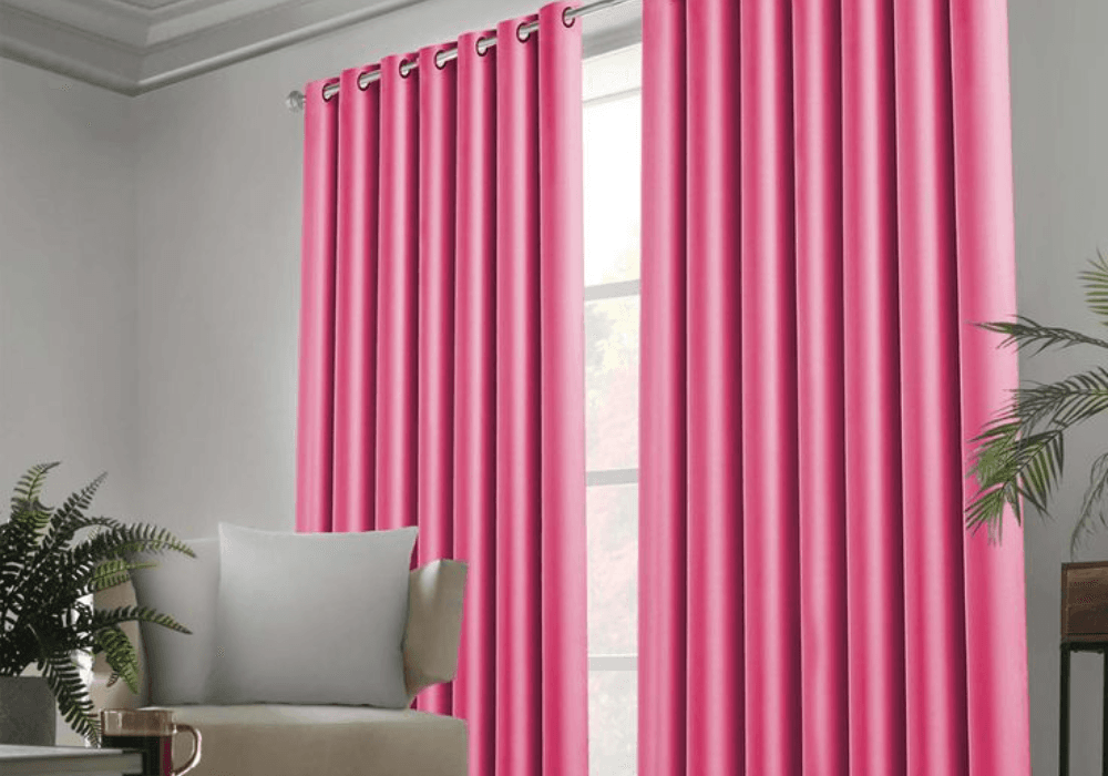 Pink Curtains In Dubai