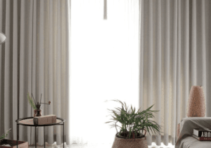 Beige Curtains In Dubai