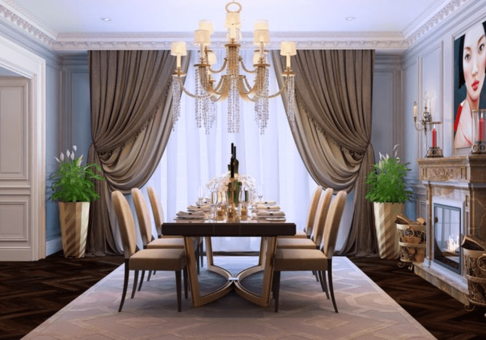 DINING ROOM CURTAINS DUBAI