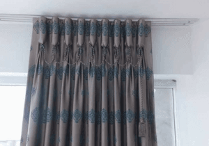 Goblet pleat curtains In Dubai