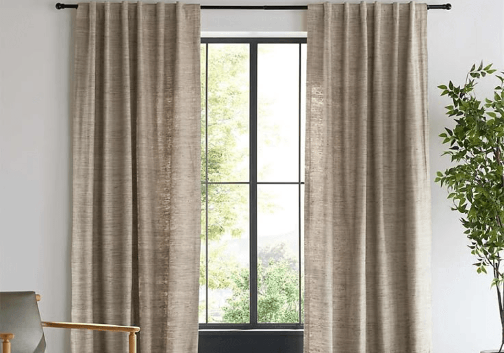 Beige Curtains In Dubai