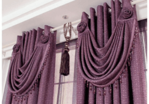 Goblet pleat curtains In Dubai
