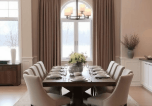 DINING ROOM CURTAINS DUBAI