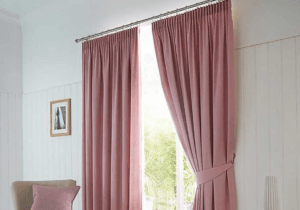 Pencil pleat curtains In Dubai