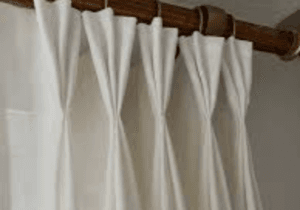 Pencil pleat curtains In Dubai