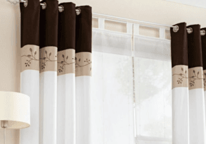 Goblet pleat curtains In Dubai