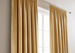 Pencil pleat curtains In Dubai