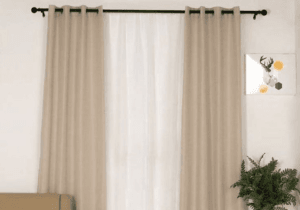 Beige Curtains In Dubai