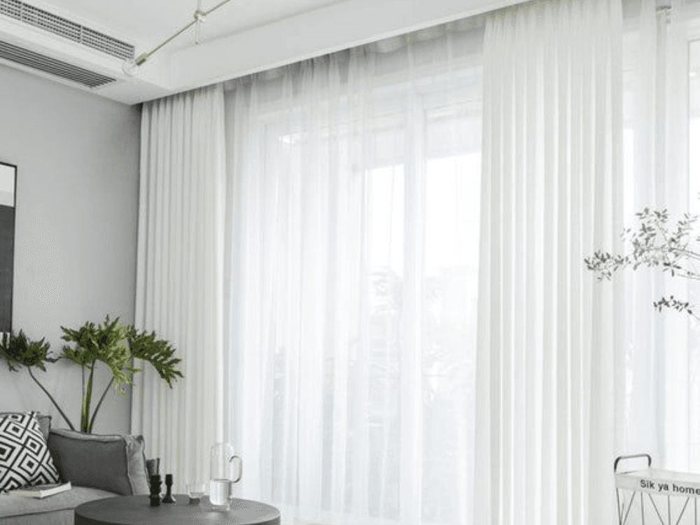 WHITE CURTAINS IN DUBAI
