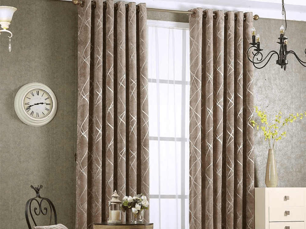 linen curtains in Dubai