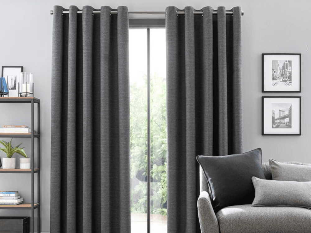 Grey Curtains In Dubai