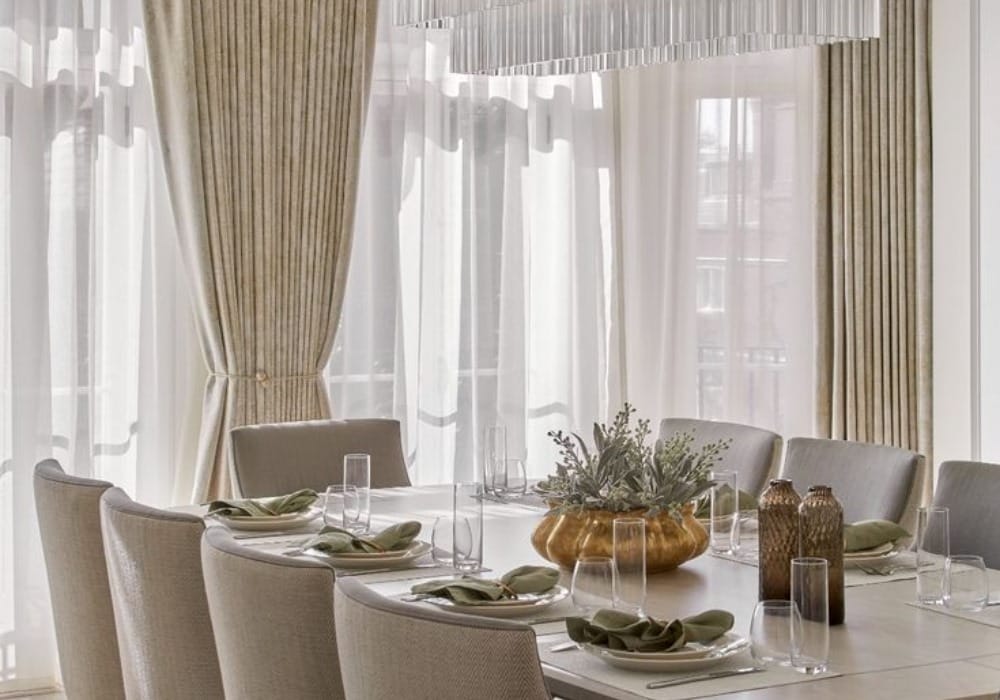 Dining Room Curtains Dubai