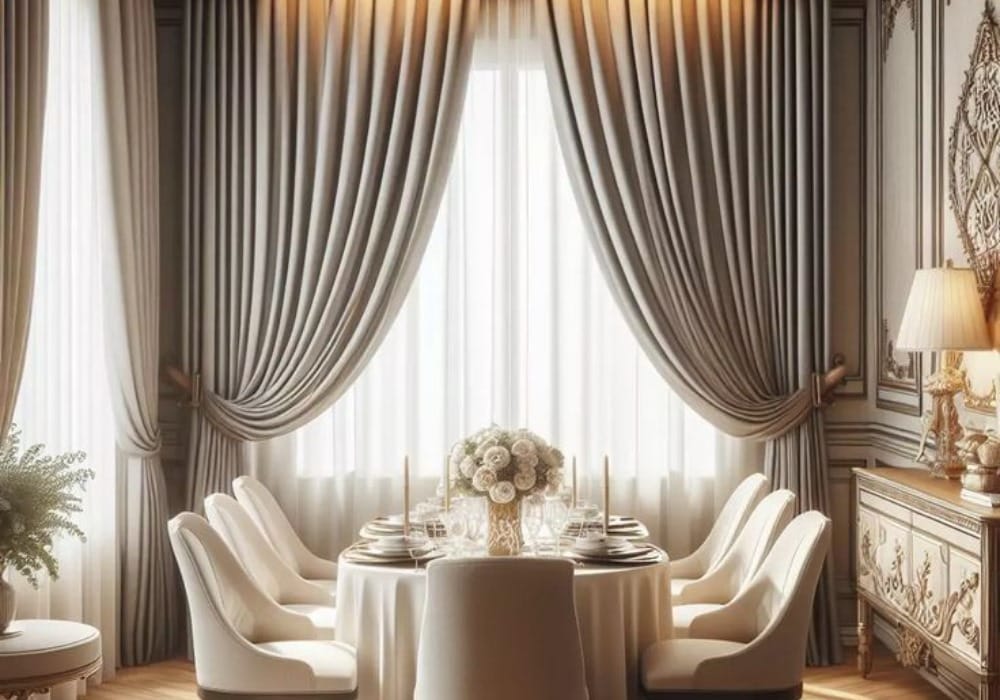 Dining Room Dubai Curtains