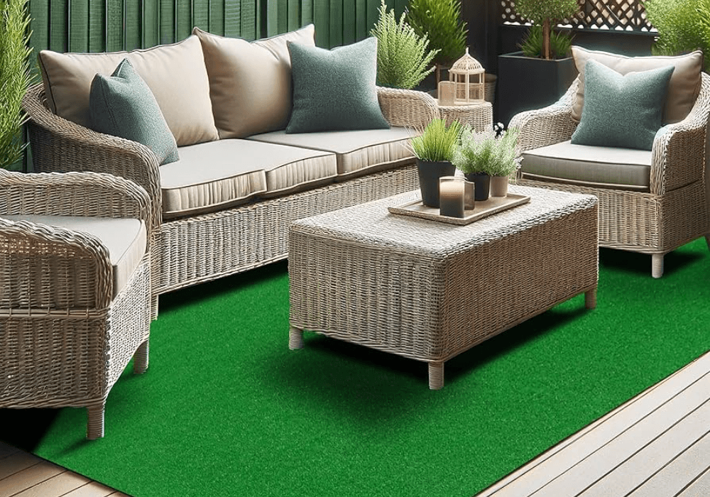 green grass Dubai rugs
