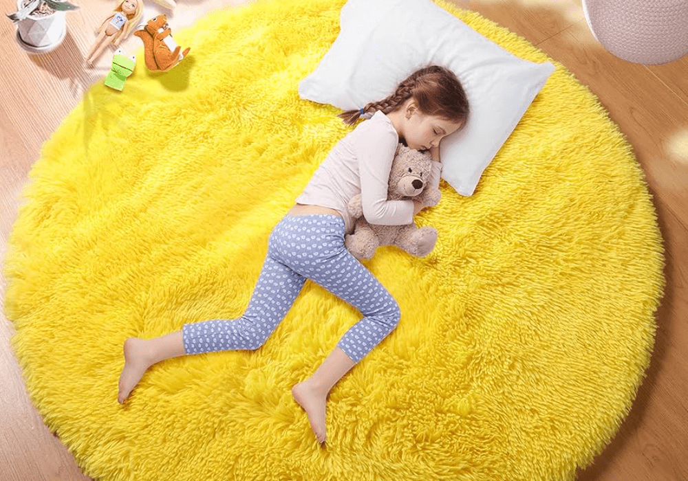 yellow rugs in Dubai