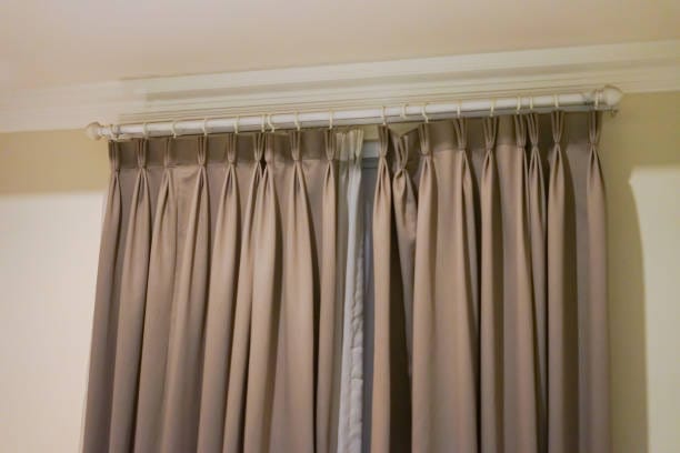 Pencil Pleat Curtains in Dubai